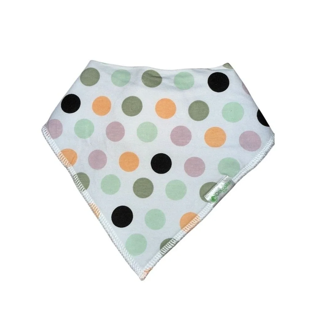Crocodillo Baby Bandana Bib Set 3 Pack Unisex soft drool bibs fashionable prints